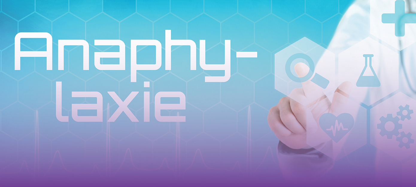Futuristisches Vorschaubild des CME-Vortrages: Update Management der Anaphylaxie in der Praxis